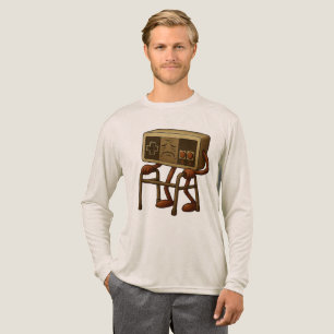 T-shirt En Tri-matière Vieux Joueur Drôle Jeux Rétro 80s 90s Jeu Vidéo Ol