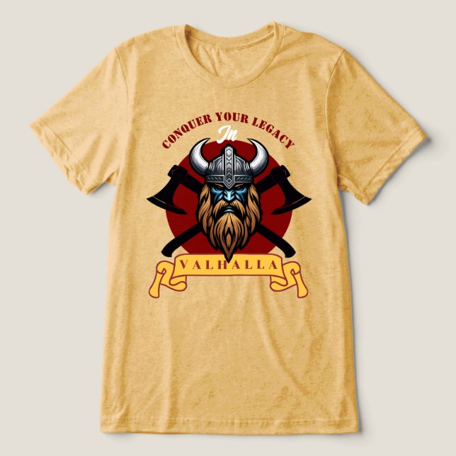 T-shirt En Tri-matière Viking Warrior (Design Recto)