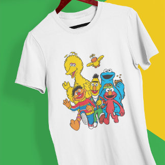 T-shirt En Tri-matière Vintage 123 Rue de Sésame