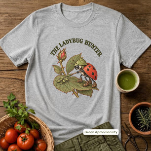 T-shirt En Tri-matière Vintage La Chasseuse de Coccinelles