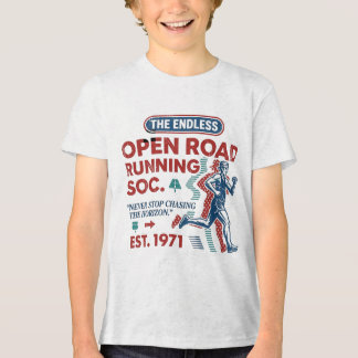 T-shirt En Tri-matière Vintage Open Road Running Club Rétro Runner Tee