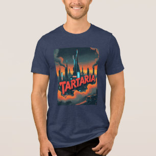 T-shirt En Tri-matière Vintage Tartaria Conspiration Rétro