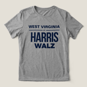 T-shirt En Tri-matière Virginie de l'Ouest pour Harris Walz