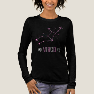 T-shirt En Tri-matière Virgo Constellation en rose