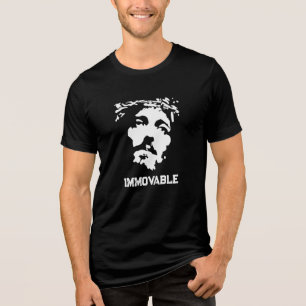 T-shirt En Tri-matière visage impassible de jésus