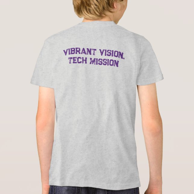 T-shirt En Tri-matière Vision dynamique, mission technologique (Verso)