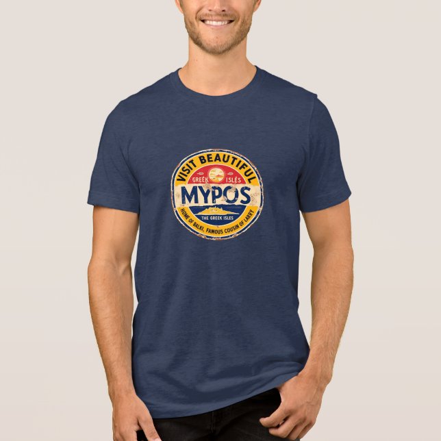 T-shirt En Tri-matière Visitez Mypos (Recto)