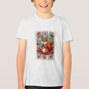 T-shirt En Tri-matière Vives Automne 12 Chemise Tri-Blend