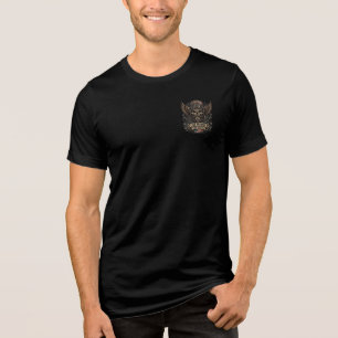 T-shirt En Tri-matière Vivre pour rouler crâne barbu motard