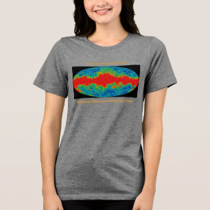T-shirt En Tri-matière Voile de la galaxie de la Voie lactée sur l'univer