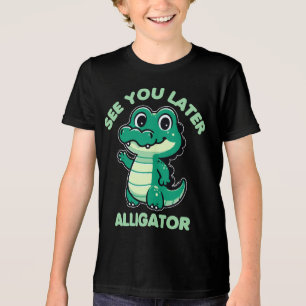 T-shirt En Tri-matière Voir Plus Tard Alligator Jote Crocodile Agiter