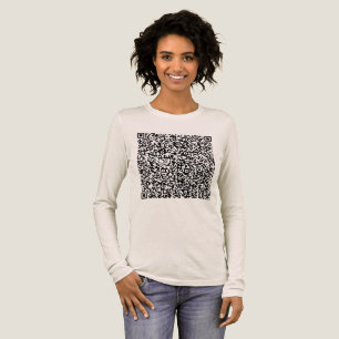 T-shirt En Tri-matière Vos informations d'analyse de code QR Personnalisé