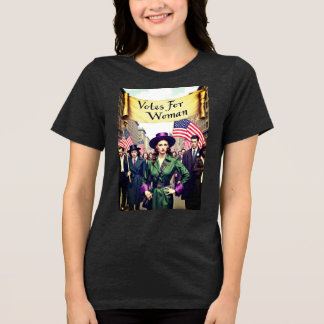 T-shirt En Tri-matière Votes Pour Le Suffrage Féminin 2025