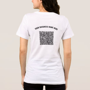 T-shirt En Tri-matière Votre entreprise promotionnelle de code QR et de t