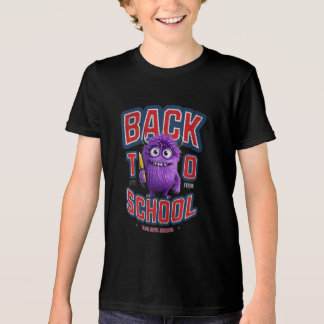 T-shirt En Tri-matière Votre guide de l'école du monstre violet !