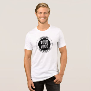 T-shirt En Tri-matière Votre logo ou design d'entreprise   Texte éditable