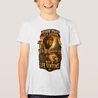 T-shirt En Tri-matière Votre passé est une leçon Citation motivationnelle