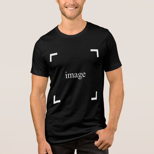 T-shirt En Tri-matière Votre propre (Recto)