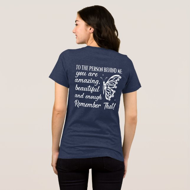 T-shirt En Tri-matière Vous comptez (Verso intégral)