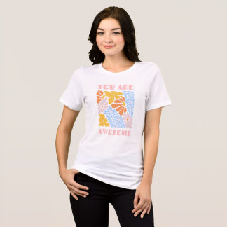 T-shirt En Tri-matière Vous êtes génial – Affirmation positive de motivat