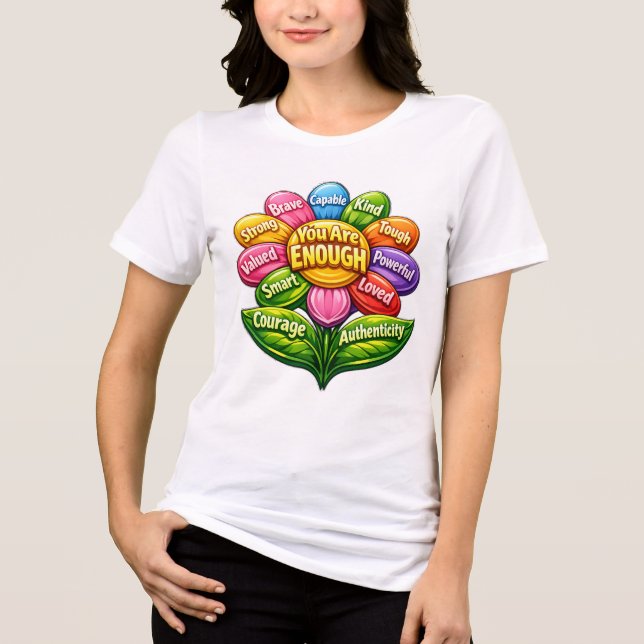 T-shirt En Tri-matière Vous Êtes Suffisant (Recto)