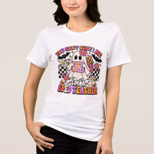 T-shirt En Tri-matière Vous ne pouvez pas m'effrayer Je suis un professeu