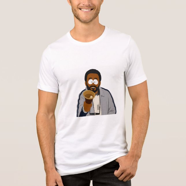 T-shirt En Tri-matière "Vous n'êtes plus chargé des sandwichs" (Recto)