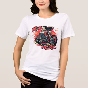 T-shirt En Tri-matière Voyage comme une fille