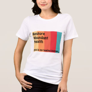 T-shirt En Tri-matière Voyage de guérison rétro