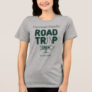 T-shirt En Tri-matière Voyage en famille Vacances sur mesure