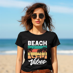 T-shirt En Tri-matière Voyagez dans le style des vagues : T-shirt Plage