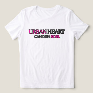T-shirt En Tri-matière VRAIE AFFAIRE CENTERVILLE COEUR URBAIN Blanc Femme