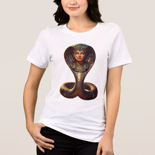 T-shirt En Tri-matière Wadjet – Egyptian Cobra Goddess´7 (Recto)