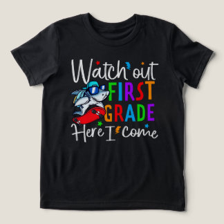 T-shirt En Tri-matière Watch Out First Grade Shirt – Back to School Gifts