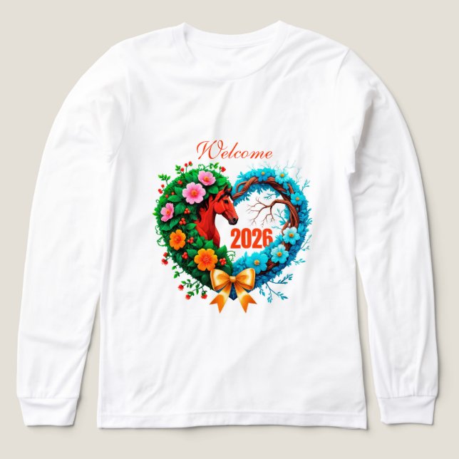 T-shirt En Tri-matière Welcome 2026 (Motif recto)