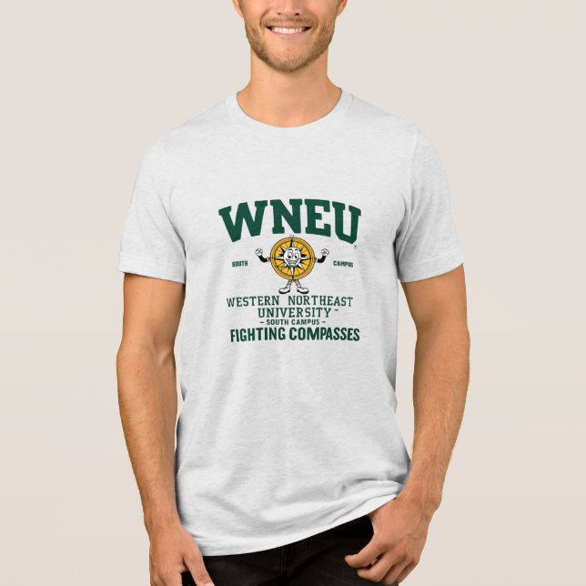 T-shirt En Tri-matière Western Northeast U. - South Campus (Fictional) (Recto)