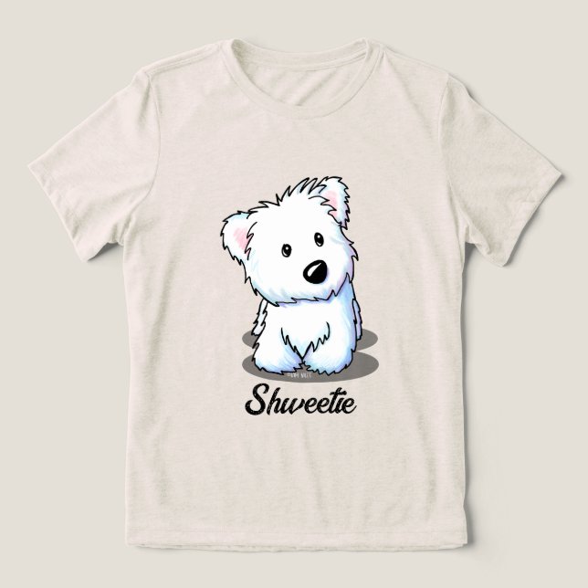 T-shirt En Tri-matière Westie Shweetie (Design Recto)