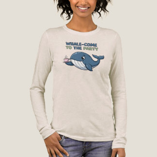 T-shirt En Tri-matière Whale-Come to the Party