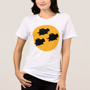 T-shirt En Tri-matière WHEN PIGS FLY ACROSS the MOON by Sandra Boynton