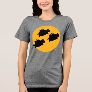 T-shirt En Tri-matière WHEN PIGS FLY ACROSS THE MOON by Sandra Boynton
