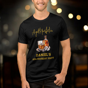 T-shirt En Tri-matière Whiskey Vieilli à la Perfection 60e Anniversaire