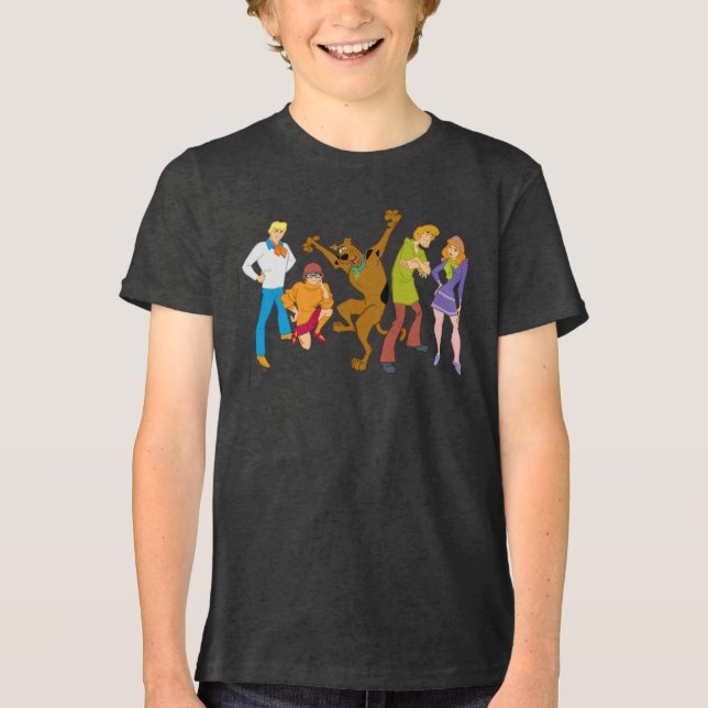 T-shirt En Tri-matière Whole Gang 16 Mystery Inc (Recto)