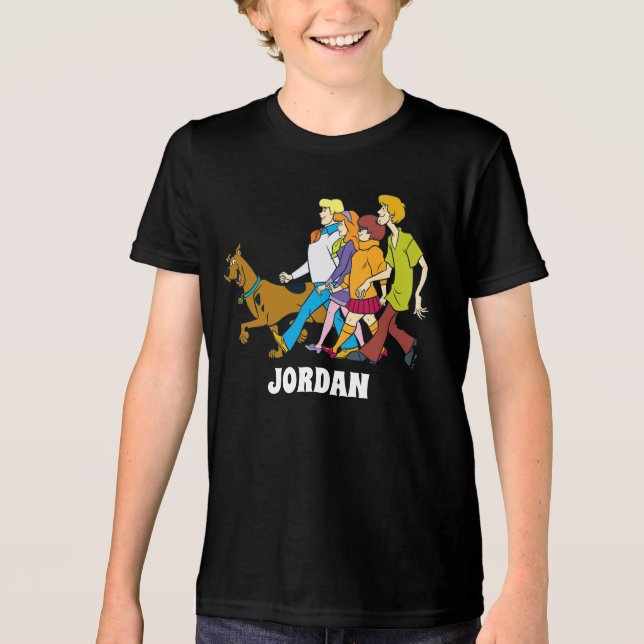 T-shirt En Tri-matière Whole Gang 18 Mystery Inc (Recto)