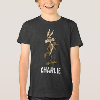T-SHIRT EN TRI-MATIÈRE WILE E. COYOTE™ A L'AIR FIER