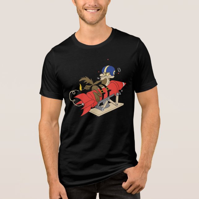 T-shirt En Tri-matière WILE E. COYOTE™ lance Red Rocket (Recto)
