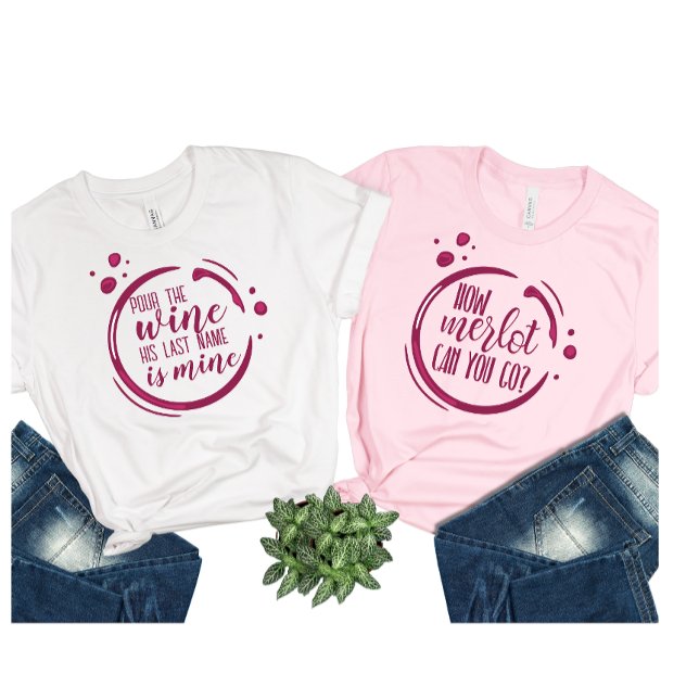 T-shirt En Tri-matière Wine Themed Bachelorette Group Bride (Wine-Themed Bachelorette Group T-Shirt - Bride)