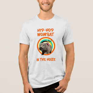 T-shirt En Tri-matière Wombat Hip-hop Drôle dans la Maison