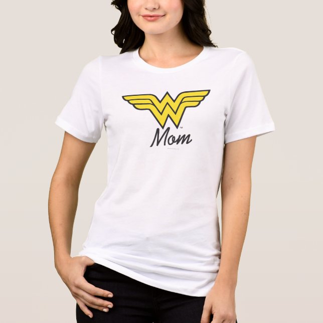 T-shirt En Tri-matière Wonder Mom Classic (Recto)