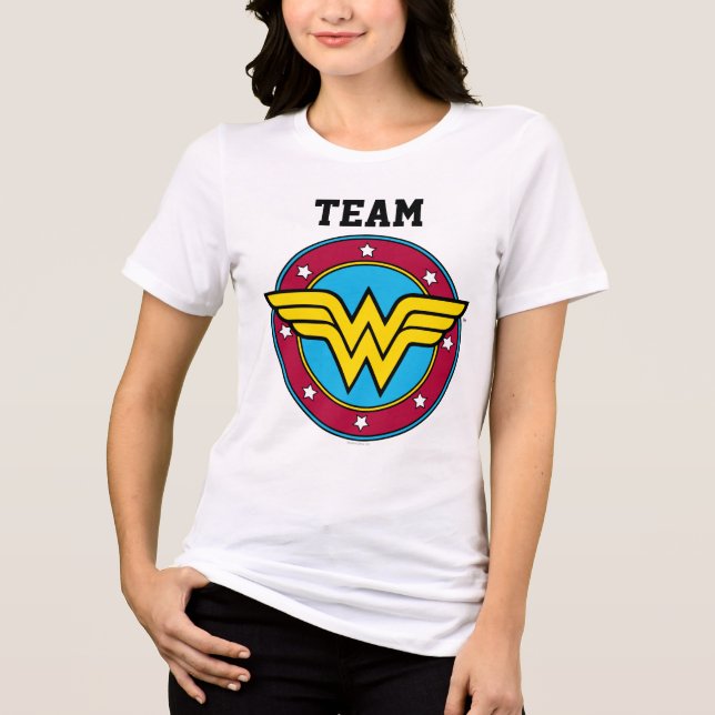 T-shirt En Tri-matière Wonder Woman | Team Wonder Woman (Recto)