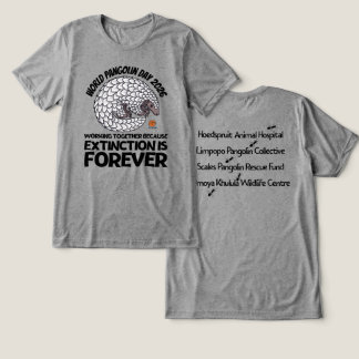 T-shirt En Tri-matière World Pangolin Day 2026 Unisex T-Shirt
